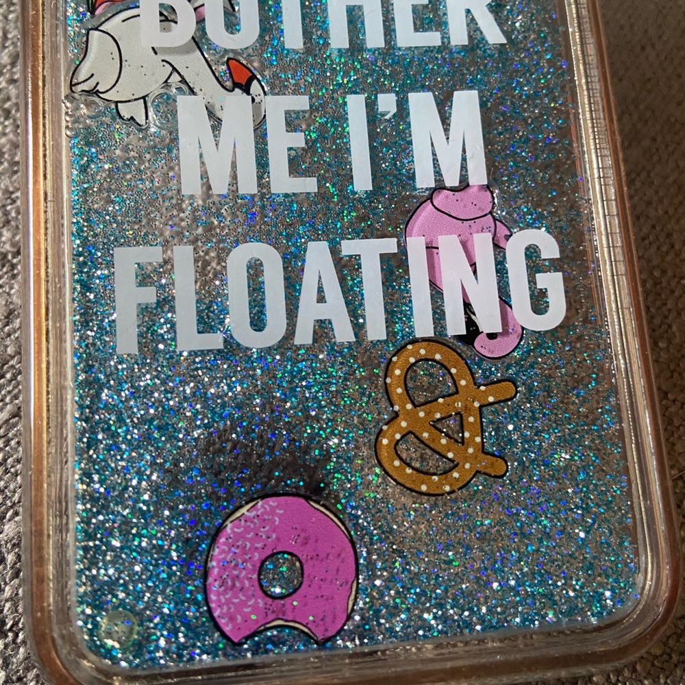 iPhone Floating Glitter Case - Picture 4 of 12